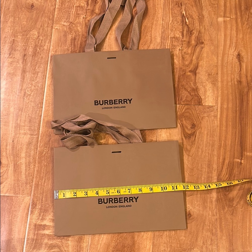 Burberry Brown Shopping Bags